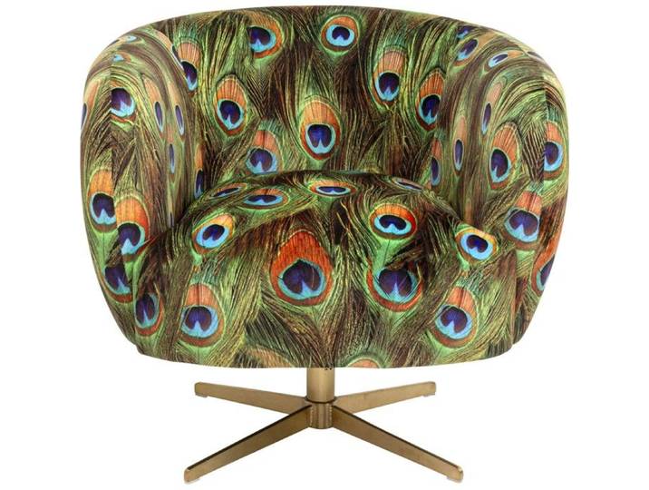 Fauteuil pivotant paon Kare Design