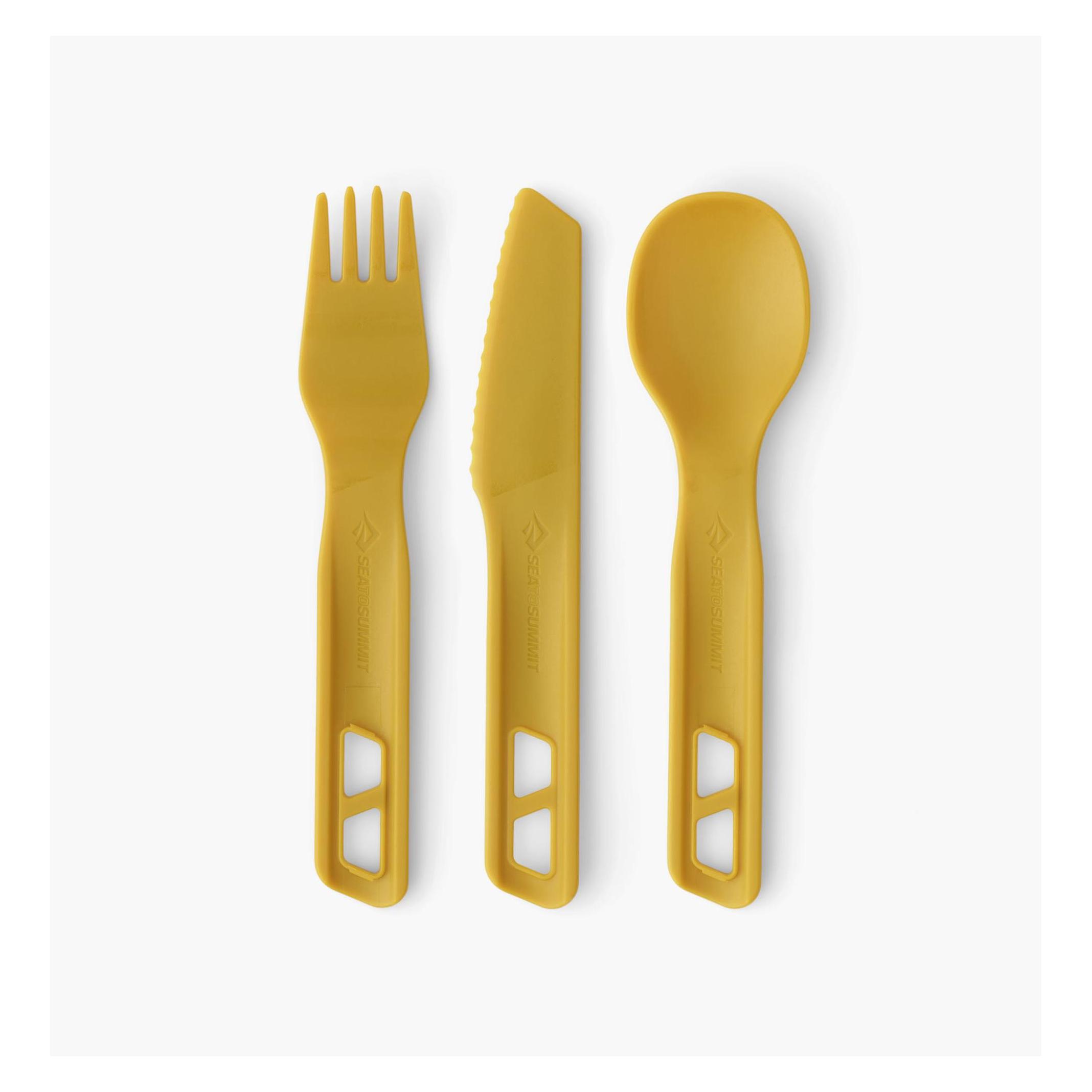 Sea To Summit Passage Cutlery Set - (2 Piece) - Yellow (SEA TO SUMMIT)