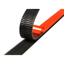 3M Dual Lock flexibler Druckverschluss DL 250, schwarz, 40 Köpfe/cm2 & PX5011F 25mmx45,7m
