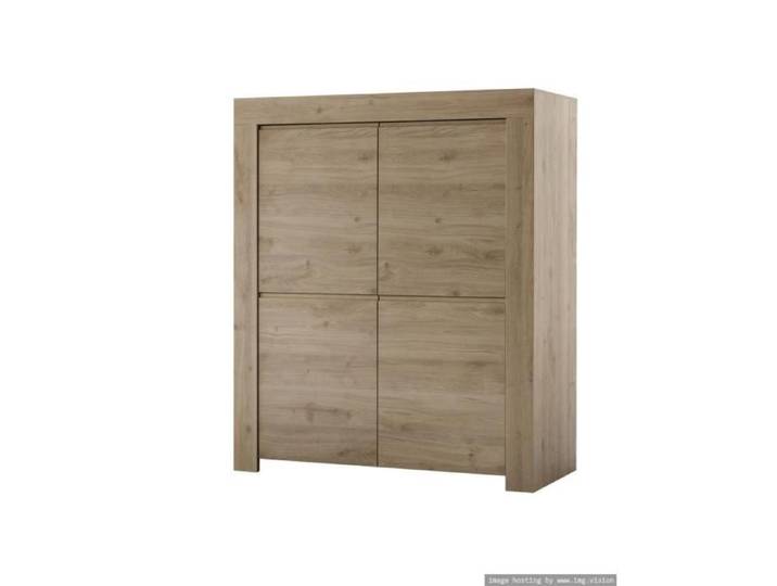 Buffet haut CAPRI chêne foncé