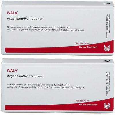 Argentum/Rohrzucker Ampullen 2x 2x10x1 ml