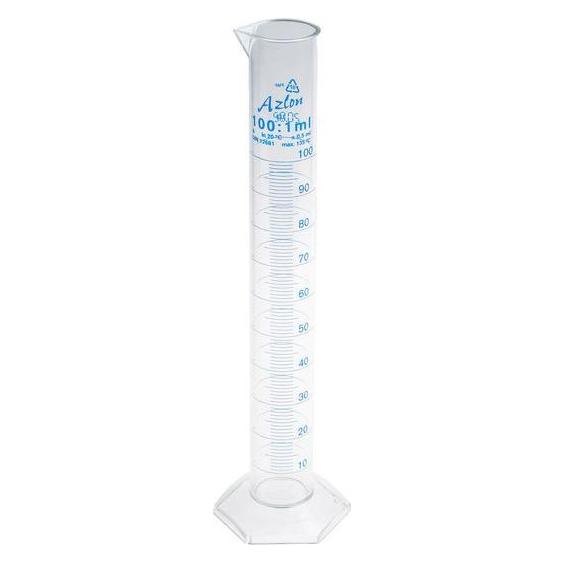 RS PRO TPX measuring cylinder Class A 100ml (8919993)