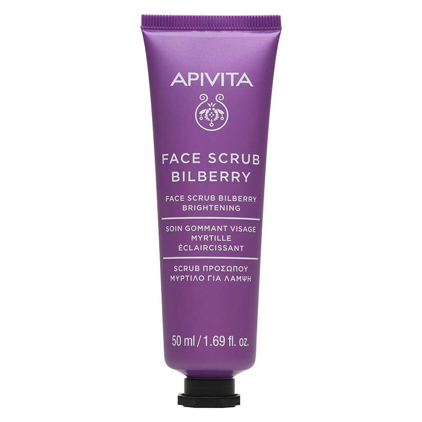 Apivita Gesichtspeeling Heidelbeer-Peeling-Creme für Ausstrahlung mit Heidelbeere 50ml (Reinigungspeeling, 50 ml) (971119134)