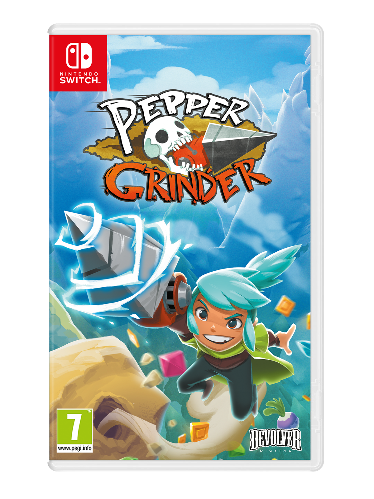 Pepper Grinder - Nintendo Switch - Plattform - PEGI 7