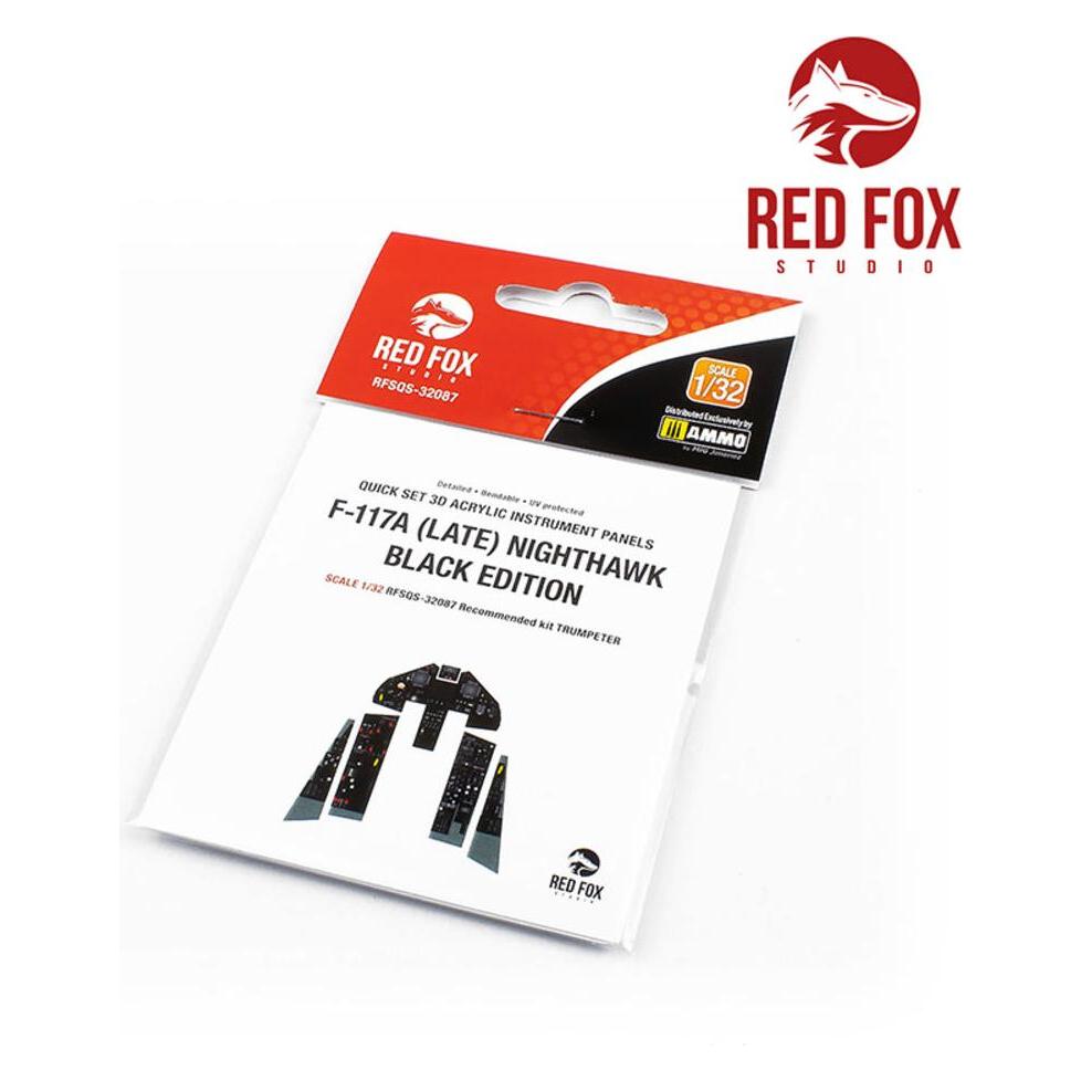 Red Fox 1/32 F-117A Nighthawk (Late) BE (for Trumpeter kit) (RFSQS-32087)