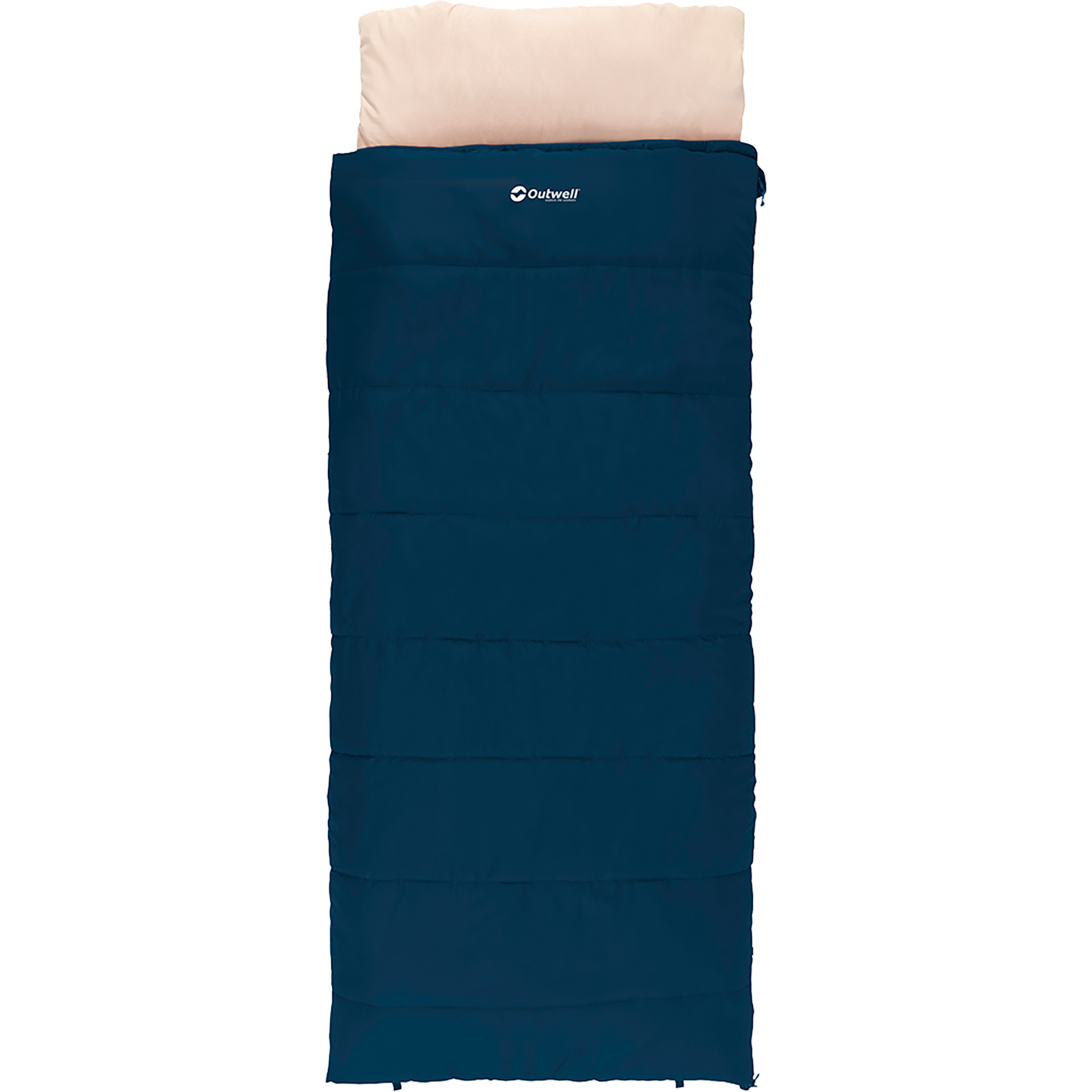 Outwell Contour Lux Schlafsack Kunstfaserschlafsäcke blau Größe max. 190cm Camping