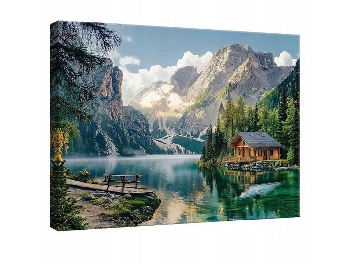 LEINWANDBILD Berge Natur Modern 60x40