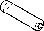 Dornbracht Schaftschraube IS2,5-M5 x 2 09311120390 ERSATZTEILE 093111203 M5 x 22 mm