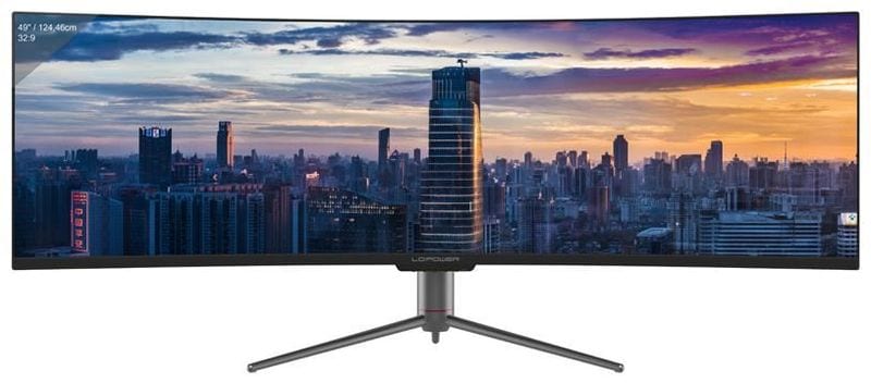 LC-Power M49-DQHD-120-C-Q 49 Zoll DQHD Quantum Dot Panel 32:9 120 Hz Curved Monitor