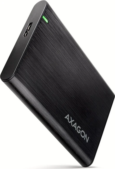 AXAGON EE25-A6M, screwless RAW alu box 2.5" HDD/SSD, SuperSpeed USB 5 Gbps