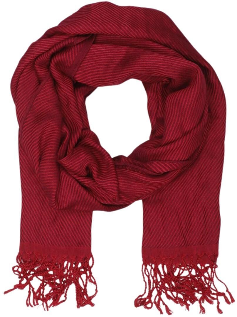 Codello Damen Schal oder Tuch, Rot, Viskose - Second Hand
