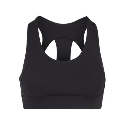 Sport-BH URBAN CLASSICS "Urban Classics Ladies Sports Bra Ladies Sports Bra", Damen, Gr. XS, Cup 0, schwarz, 80% Nylon, 20% Elasthan, BHs Sport-BH