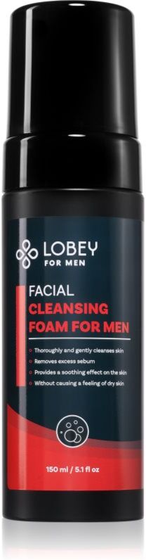 Lobey For Men mousse nettoyante pour homme 150 ml
