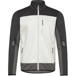 Entire Midlayer-Cardigan "8327-238" - 6XL - weiß/anthrazit