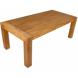 Sedex Sedex Florenz Massivholz Esstisch Akazie 200–260 x 100 cm ausziehbar – Natur Smoked, gebürstet