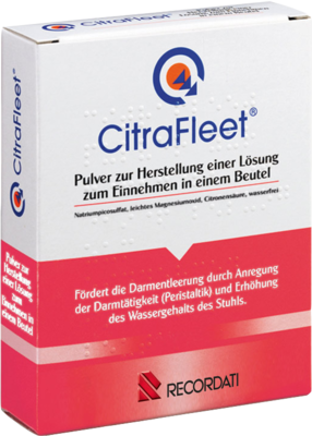 Recordati Pharma GmbH CITRAFLEET Plv.z.Her.e.Lsg.z.Einnehmen Beutel 100X2 St 05119987