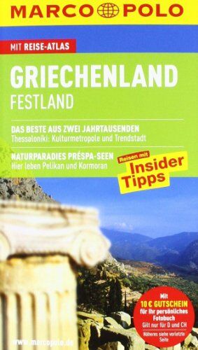 Klaus Bötig - MARCO POLO Reiseführer Griechenland Festland: Reisen mit Insider-Tipps. Mit Reiseatlas - Preis vom 05.10.2026 03:47:11 h