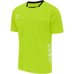 hummel Referee Chevron kurzarm Schiedsrichtertrikot Herren evening primrose L