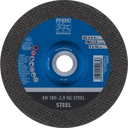 PFERD TOOLS Trennscheibe EH gekröpft Leistungslinie SG STEEL für Stahl - 61323322