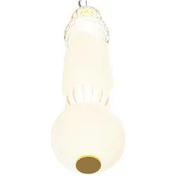 Maytoni, Pendelleuchte, Collar LED Pendelleuchte, Hängeleuchte 35W Gold-Farbe Warmweiss (1600 lm)
