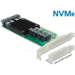 DELOCK 90504 - PCIe x16 > 8 x SFF-8643 NVMe