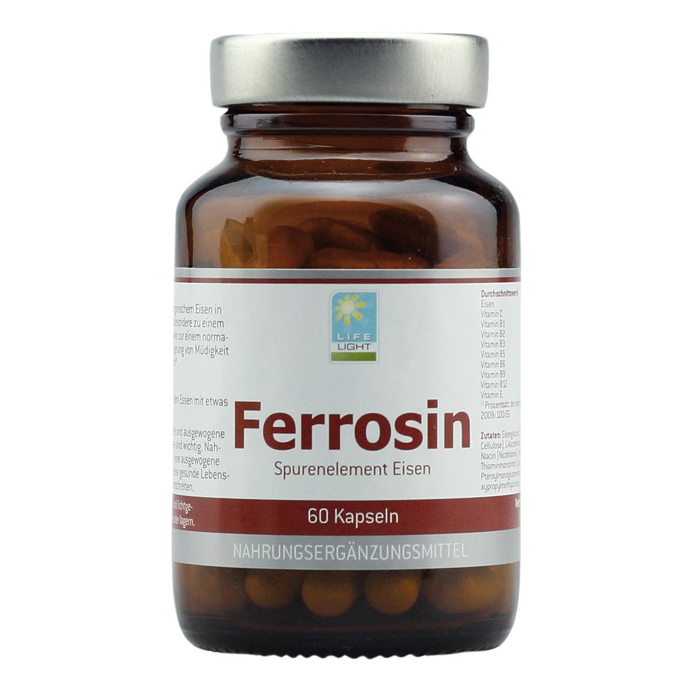 APOZEN VERTRIEBS GmbH Ferrosin Eisen 14 mg Kapseln 04863198