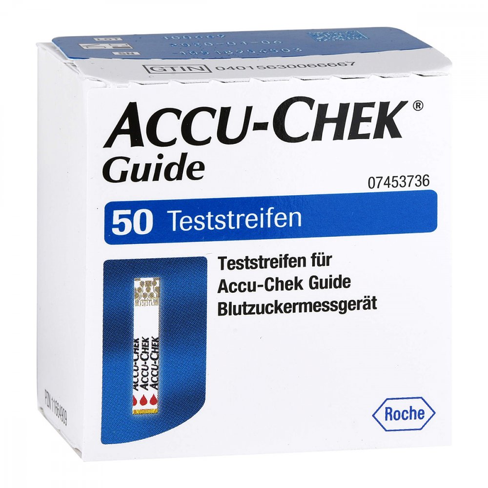 1001 Artikel Medical GmbH Accu Chek Guide Teststreifen 16016285
