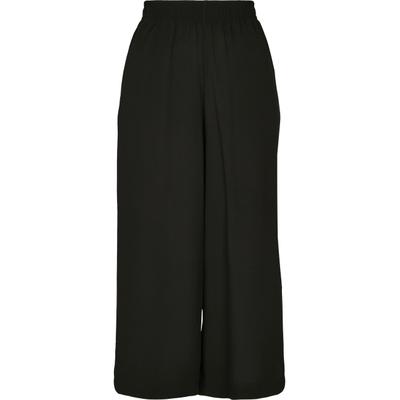 Culotte URBAN CLASSICS "Urban Classics Damen Ladies Wide Viscose Culotte", Damen, Gr. M, US-Größen, schwarz, 100% Viskose, unifarben, Hosen Culotte