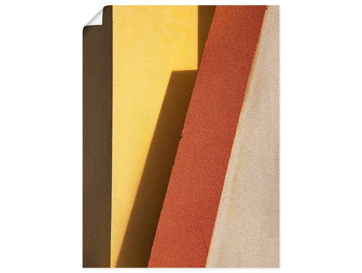 Wandbild ARTLAND red edge , gelb (farbe bild(er): gelb), B:60cm H:80cm, Papier, Bilder, Wandbild, als Alubild, Leinwandbild, Poster, Wandaufkleber in verschied. Grössen