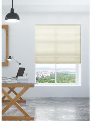 Arlo Blinds Cream Light Filtering Cordless Cellular Shades