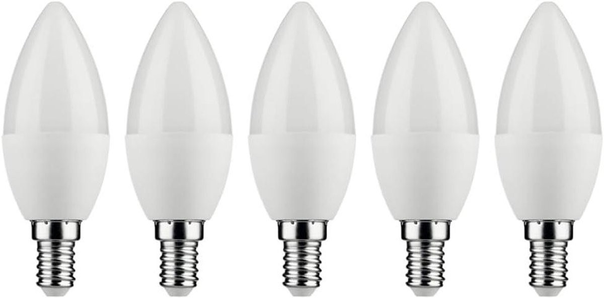Matte LED Kaarslamp voor Sfeerverlichting - 37 x 99 mm