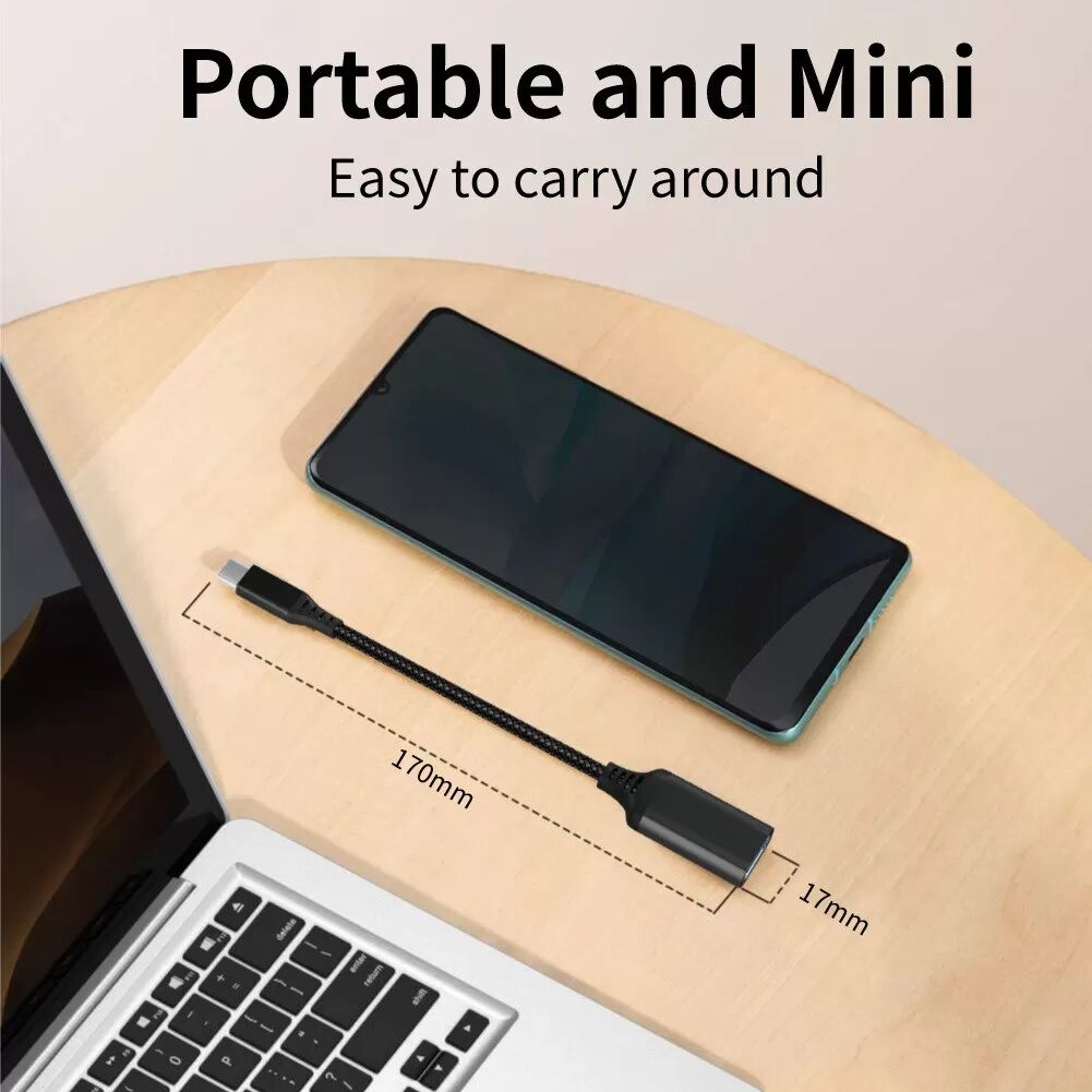INF OTG Adapter Typ-C auf USB 3.0 Datenübertragungskabel für Handy, Tablet und Auto