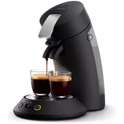 Senseo Original Plus, Kapselmaschine, Schwarz, Silber