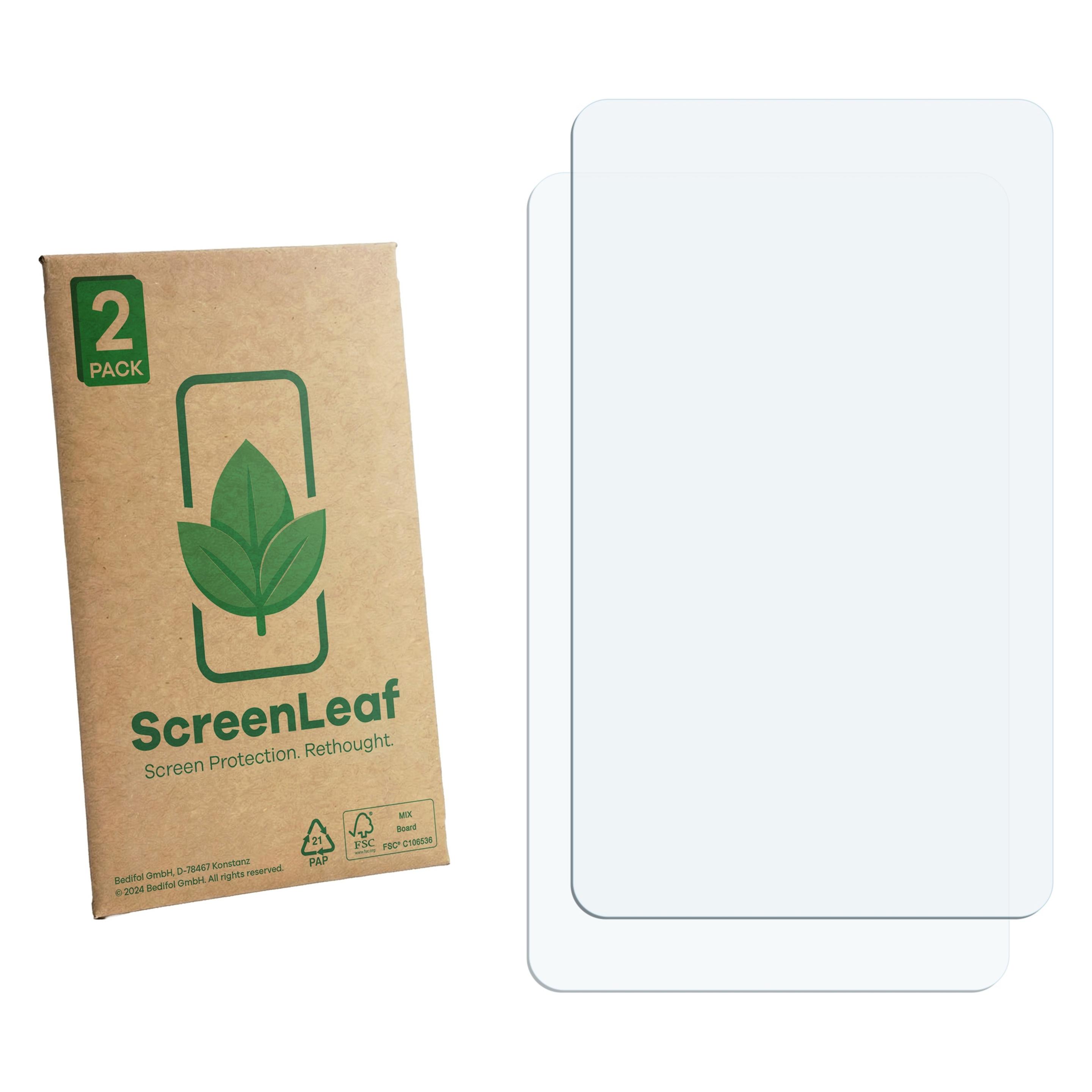 ScreenLeaf Schutzfolie für Onyx Boox Picco Displayschutz Display Schutz Folie Klar Transparent (6165111)