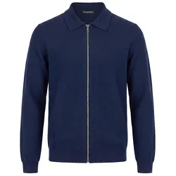 Polo-Strickjacke Louis Sayn blau, 54