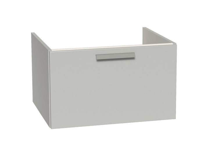 WASCHTISCHUNTERSCHRANK Seidengrau, B: 60 cm