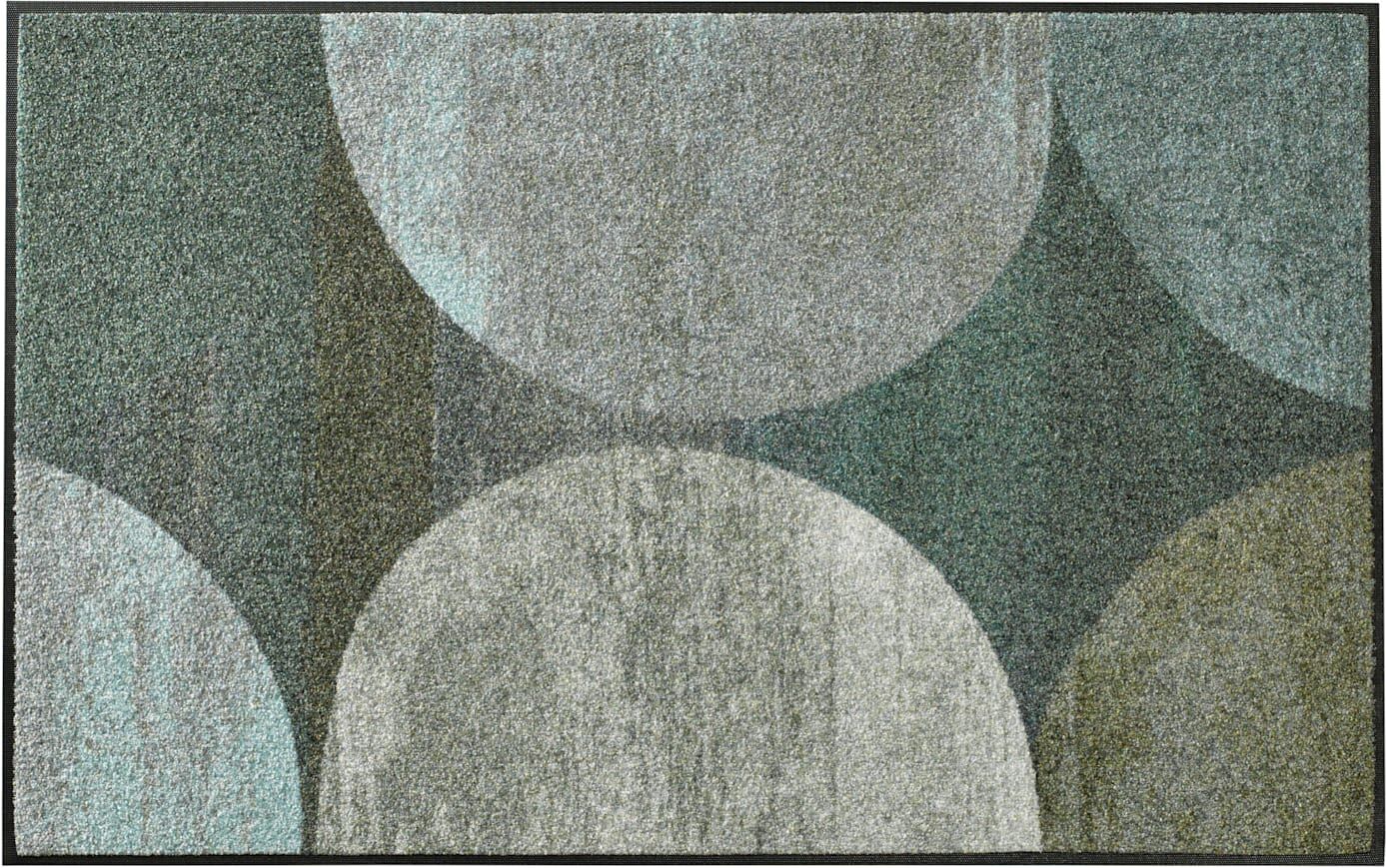 Fussmatte Gr. 2, grün (grün, natur), B:50cm H:7mm L:75cm, Polyamid, Teppiche, Fussmatte grün, natur B : 50cm 1 Stk., 7mm, L: 75cm