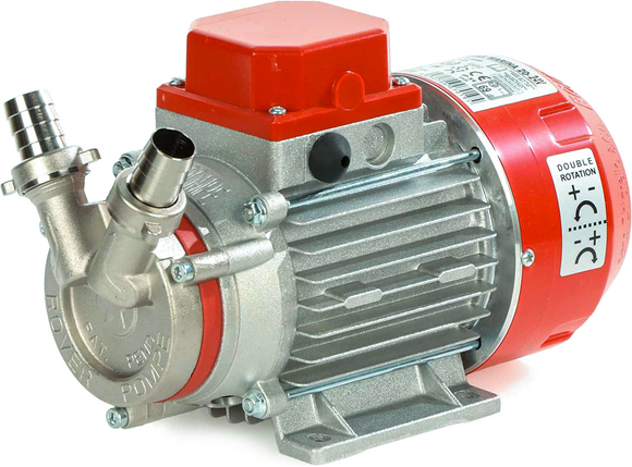 Rover Pompe Rover Novax Marina 20  Elektrische Umfüllpumpe aus oxidationsbeständiger Legierung  24 V