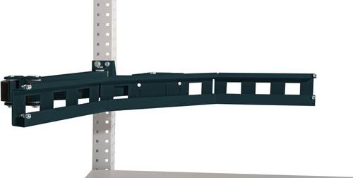 Manuflex ZB3976.7016 Boxen-Einfachträger-Element für Stahl-Aufbauportale zum optimalen Zugriff auf Sichtlagerkästen
