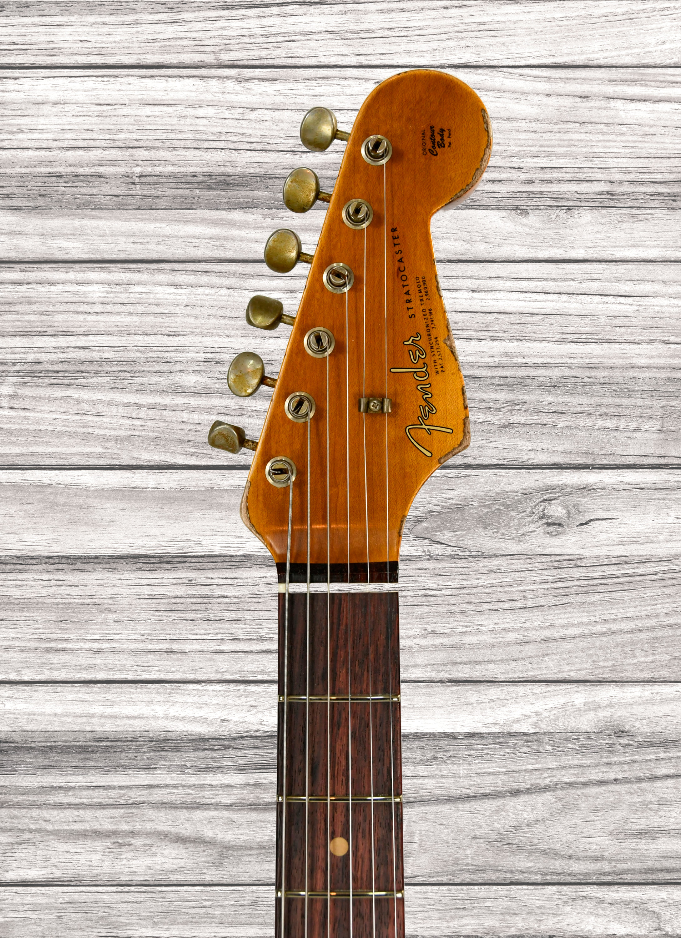 Fender Custom Shop Time Machine Collection 63 Stratocaster Super Heavy Relic Seminole Red