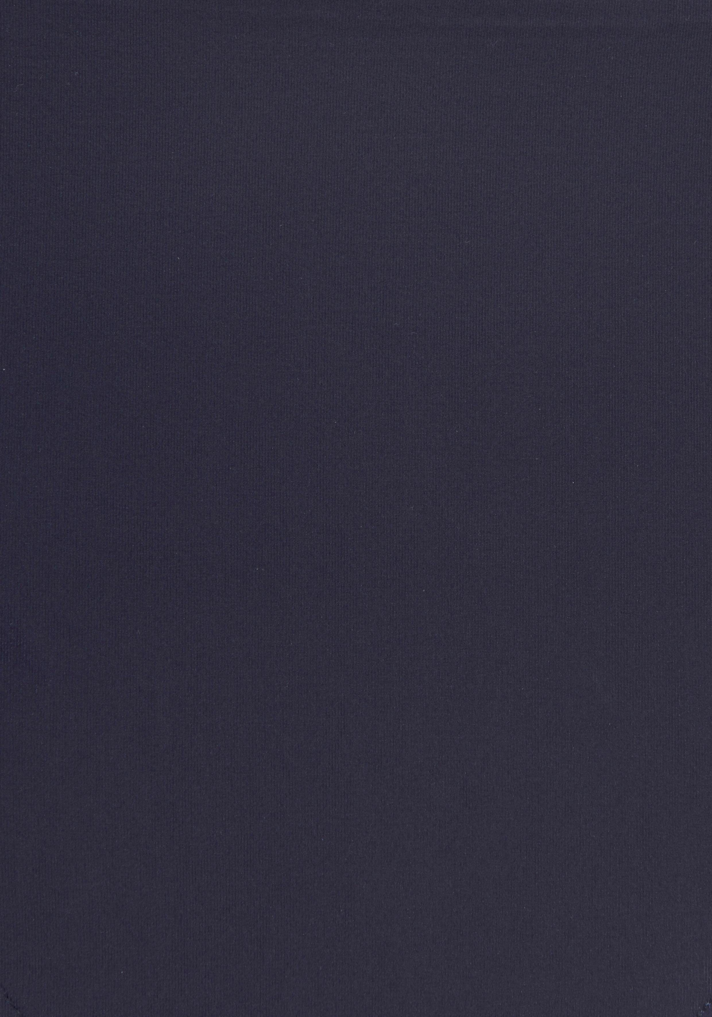 Bikini-Hose LASCANA "Camilla", Damen, Gr. 44, N-Gr, blau (navy, türkis), Polyamid, kontrastfarbene Details, unifarben, Badehosen Bikini-Hose, mit Farbkontrast