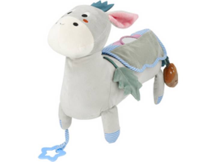 LUPILU® Peluche d'activités animal 4 en 1 (âne)
