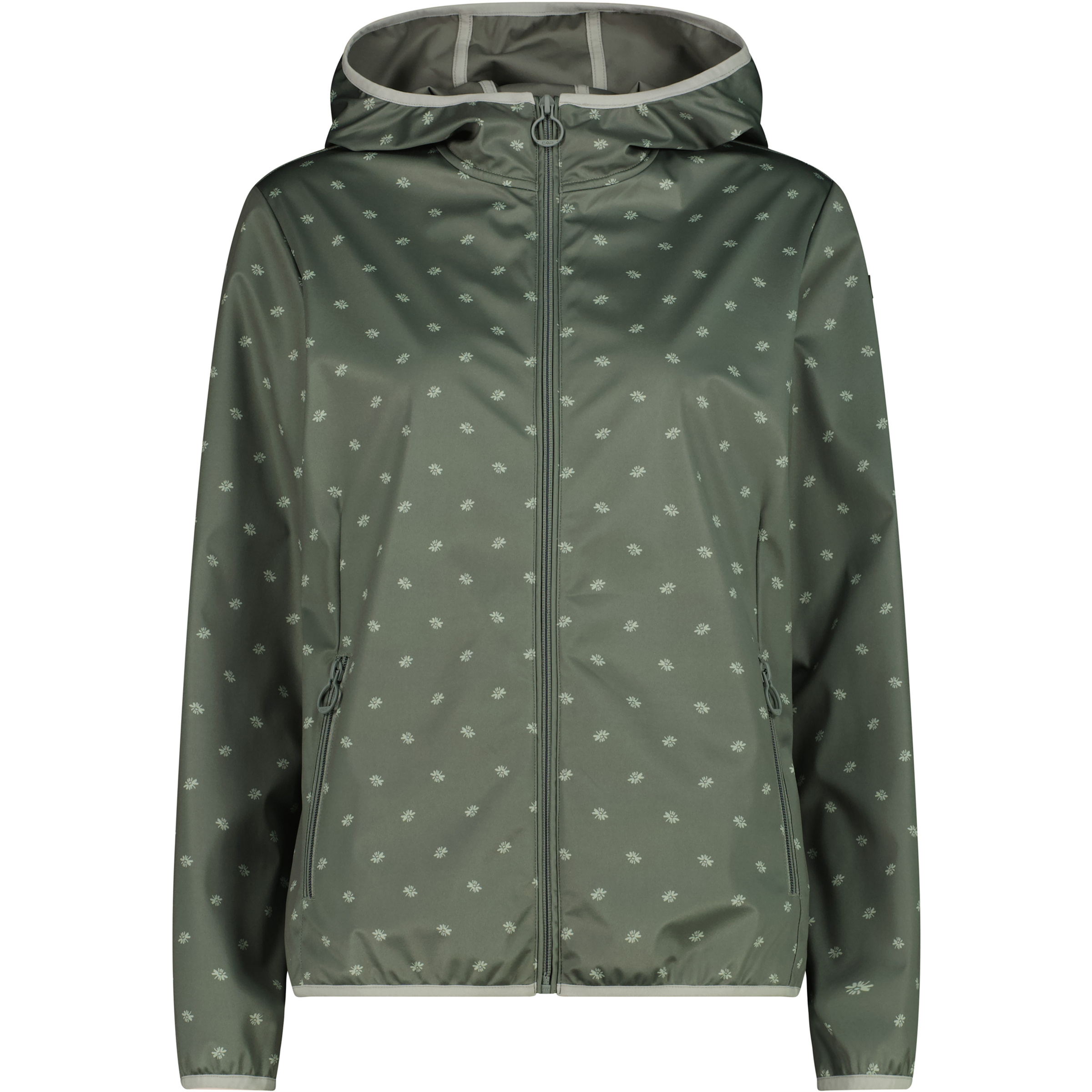 CMP Damen Softshelljacke oliv Größe S Lifestyle Wasserabweisend