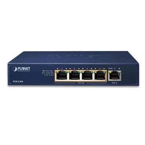 Planet POE-E304 (5 Ports) (POE-E304)