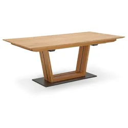 Boegner Esstisch Lemberg 200 x 100 cm Holz Braun Wildeiche