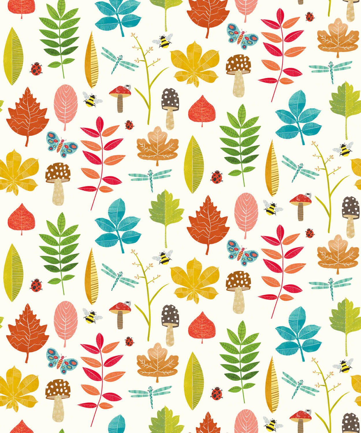 Ohpopsi When I Grow Up - Forest Floor Marmalade - WGU50103W   754003210637   Behang