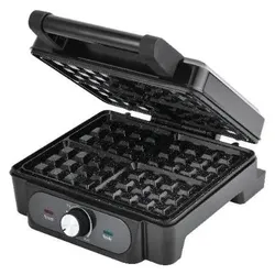 Lovio LVWF001BK Waffle Maker 1400W Black, Waffeleisen, Schwarz