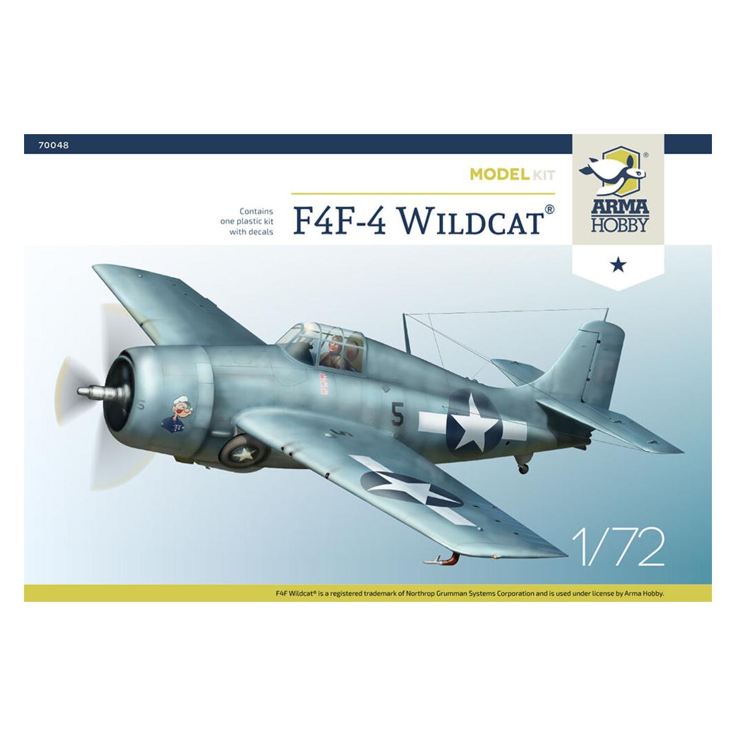 Arma Hobby F4F-4 Wildcat Model Kit (70048)