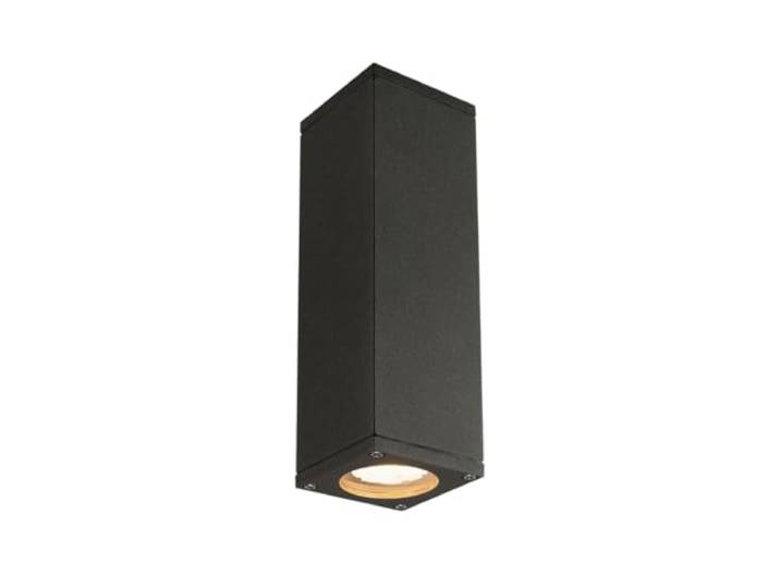 SLV Applique murale; Aluminium/verre; anthracite; GU10 230V