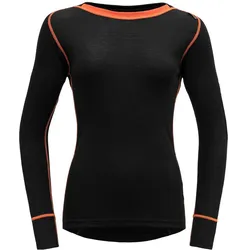 Devold, Damen, Funktionsshirt, Basic Longsleeve (XL), Schwarz